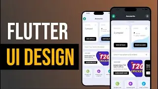 Flutter App UI Design | Simple flutter app design | Slivers Widget | Airtel app UI clone | Flutter