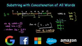 Substring with Concatenation of All Words | Leetcode #30