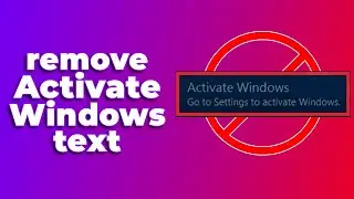 How to Remove Activate Windows 11 Watermark (2024) (Working!)