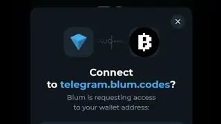 Blum bot Telegram Airdrop | How to connect Blum bot with Ton Wallet  | connect ton Wallet in Blum