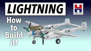 HOBBY 2000 P-38 LIGHTNING - how to build it!