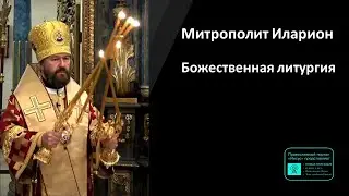 Митрополит Иларион | Прямая трансляция | Божественная Литургия | 22.05.2023