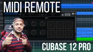 Midi remote | New feature in Cubase 12 pro | Music production tutorial in Hindi