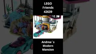 Working Garage & Lift in LEGO Andrea´s Modern Mansion #shorts