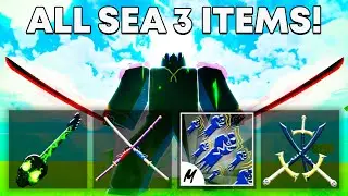 Unlocking all SECRET ITEMS in Sea 3 Roblox Blox Fruits