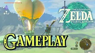 NEW Legend of Zelda: Tears of the Kingdom Gameplay! (Hands-On Direct Feed)