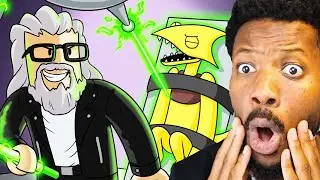 BigB Reacts to OLD MAN ORIGIN STORY in Rainbow Friends!
