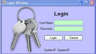 Create Login Window in C# step by step