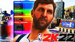 NBA 2K22 *NEXT GEN* DIRK NOWITZKI BUILD | DYNAMIC 2-WAY POST-SCORING PF BUILD W/ LIMITLESS RANGE