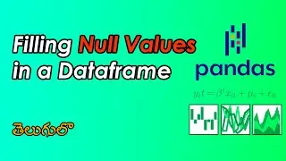 Replace NULL Values in a Dataframe | Pandas Tutorials | Data Science | WonkyCode | Telugu