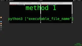 How to run Python 3 in Linux