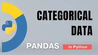 #33 Pandas: Categorical data - 1 in Python.- 19 | Tutorial