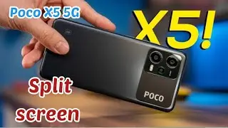 Split Screen On In Poco X5 5G, Create Dual Screen In Poco X5 5G, How To Use Floating Window