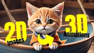 Convert Normal 2D Images to 3D Animations | Leiapix | Depth Animation
