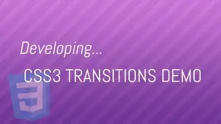 CSS3 Transitions Demo