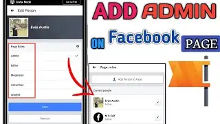 How To Add Admin - Moderator in Facebook Page