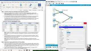 CCNA ITN - 10.3.5 Packet Tracer - Troubleshoot Default Gateway