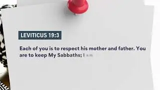 Leviticus 193 Parents