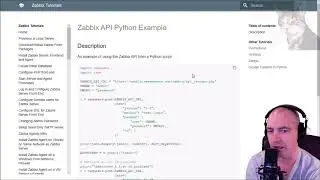 Zabbix : Zabbix API Python Example
