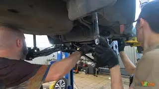 Установка задней независимой подвески АВТОПРОДУКТ на Lada Vesta SW Cross