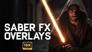 SABER FX - Photoshop & Affinity Lightsaber & Energy Overlay Pack