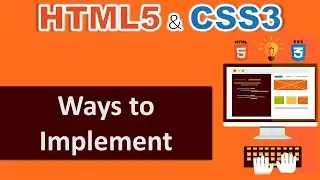 Ways to implement CSS | How to add CSS in HTML | Web Development Tutorials