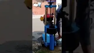 Core Drilling Test for Strength checking of Road