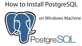 How to Install PostgreSQL on windows Server Machine | Install PostgreSQL latest version on local