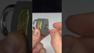 How to open a lock easy way