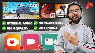 😍 Top 3 Best Screen Recorder Apps For Android 2025|| Internal Audio, Facecam,No Watermark, 4k Record