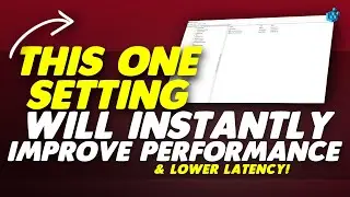This ONE REGISTRY SETTING Will Instantly Improve Performance