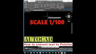 How to convert Text to Polyline in AutoCad