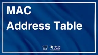 Packet Tracer: MAC Address Table