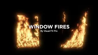 Window Fires - VFX Stock Footage | Visual FX Pro