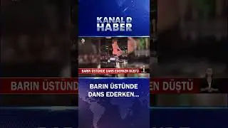 Eğlence Kazayla Bitti! Barın Üstünde Dans Ederken Yere Düştü