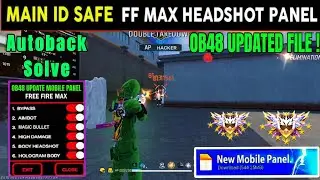 OB48 update no drag auto headshot config file free fire aimbot+aimlock | free fire Max headshot hack