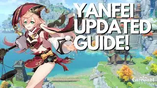 UNDERRATED PYRO DPS!? Yanfei Updated Guide | Genshin Impact