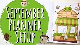 September Planner Setup | Step by Step Setup of Functional & Decorative Planner | 🍵Hubman & Chubgirl