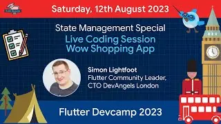 Live Coding Session Wow Shopping App - Flutter DevCamp 2023 :: #FlutterCommunity #Flutter