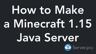 How to Get a Minecraft 1.15 Java Edition Server - Server.pro