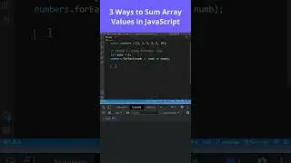 3 Ways to Sum Array Values in JavaScript