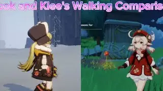Hook ( Honkai Star Rail ) and Klee ( Genshin Impact ) Side by Side Comparison