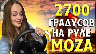 2700 DEGREES ON THE MOZA STEERING STEERING - FLIGHT IN EURO TRUCK SIMULATOR 2