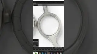 scissor 3D modeling #3dgrafixs #blender3d #viral #shorts  #ytshorts