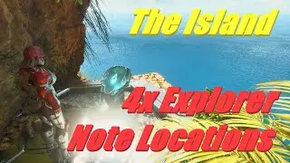 Ark Survival Ascended: 4x Explorer Notes on The Island