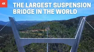 516 Arouca - The largest suspension bridge in the world - DJI Mini 2 | Portugal 