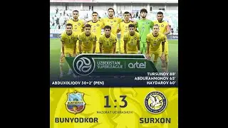 BUNYODKOR x SURXON 1:3 (HIGHLIGHTS)