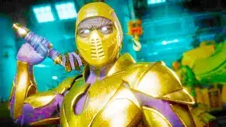 Mortal Kombat 11 PC - Noob Saibot Perfect Evil Skin Performs Intro Dialogues Vs All MK11 Characters