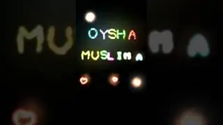 Oysha va Muslima ismiga video