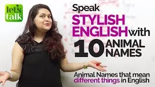 Learn Multiple English Expressions with ’10 Animal Names’ | Improve you English Fluency